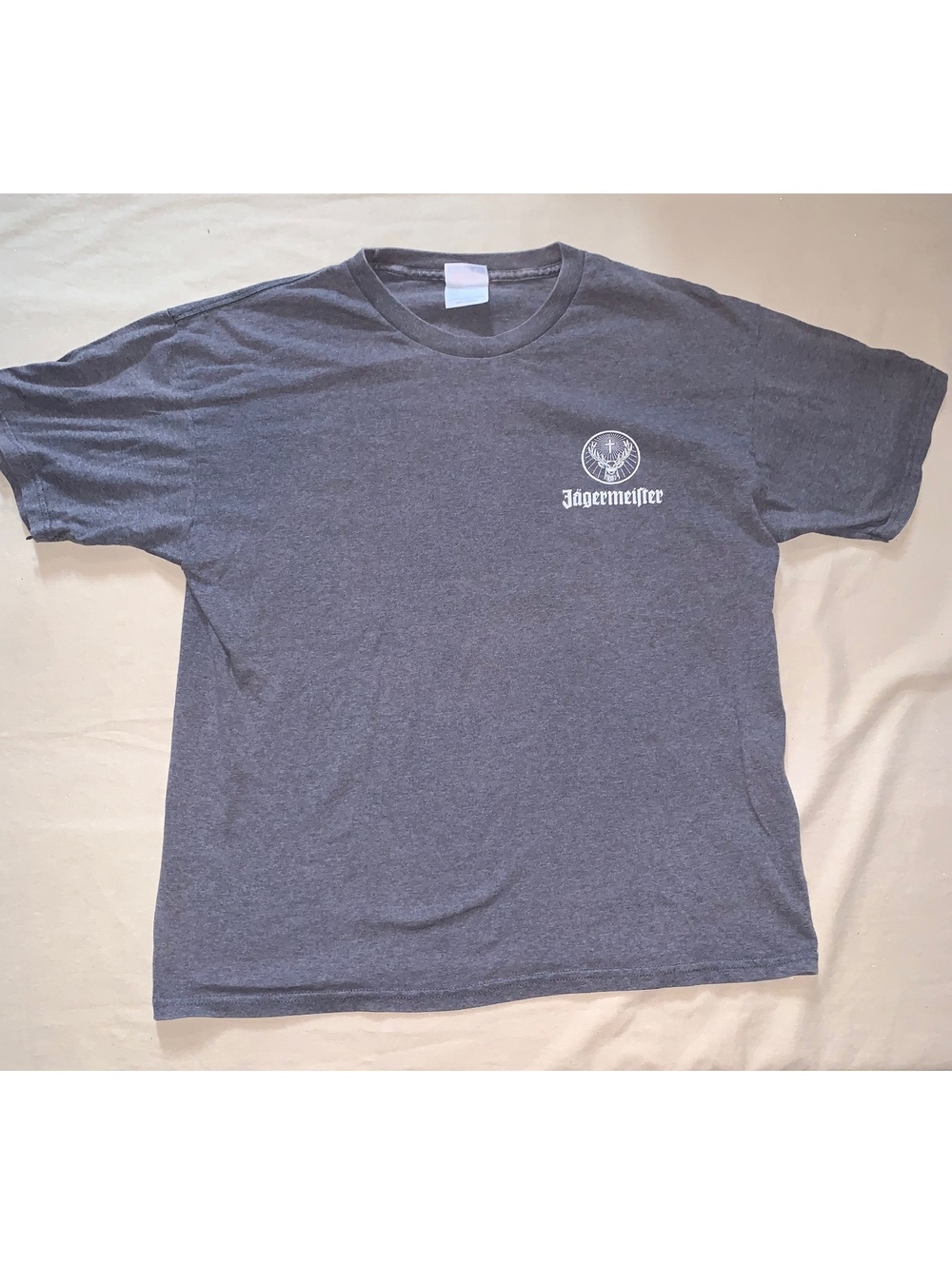Hanes Jagermeister T Shirt Gray
